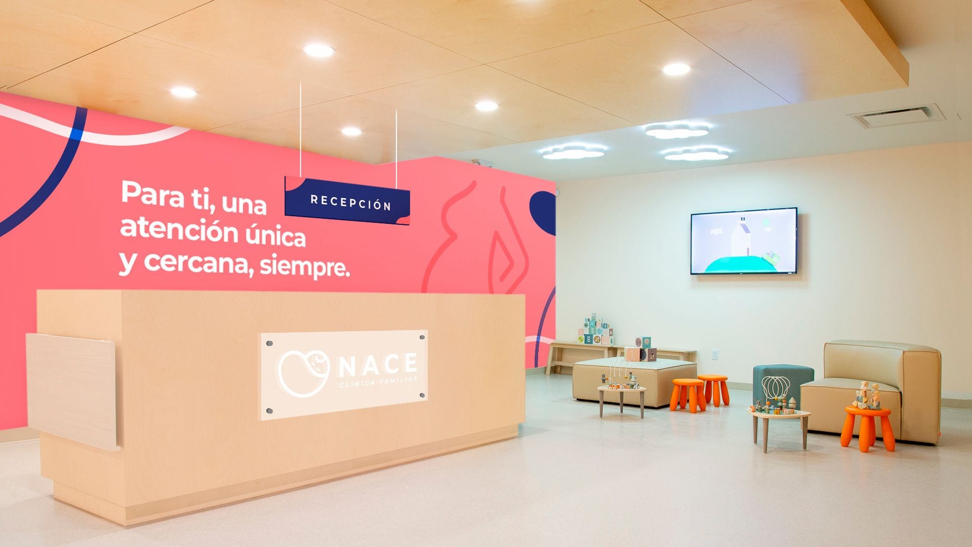 Branding Clínica NACE - Montaje